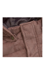 Winterjacke Cord rose taupe