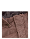 Winterjacke Cord rose taupe