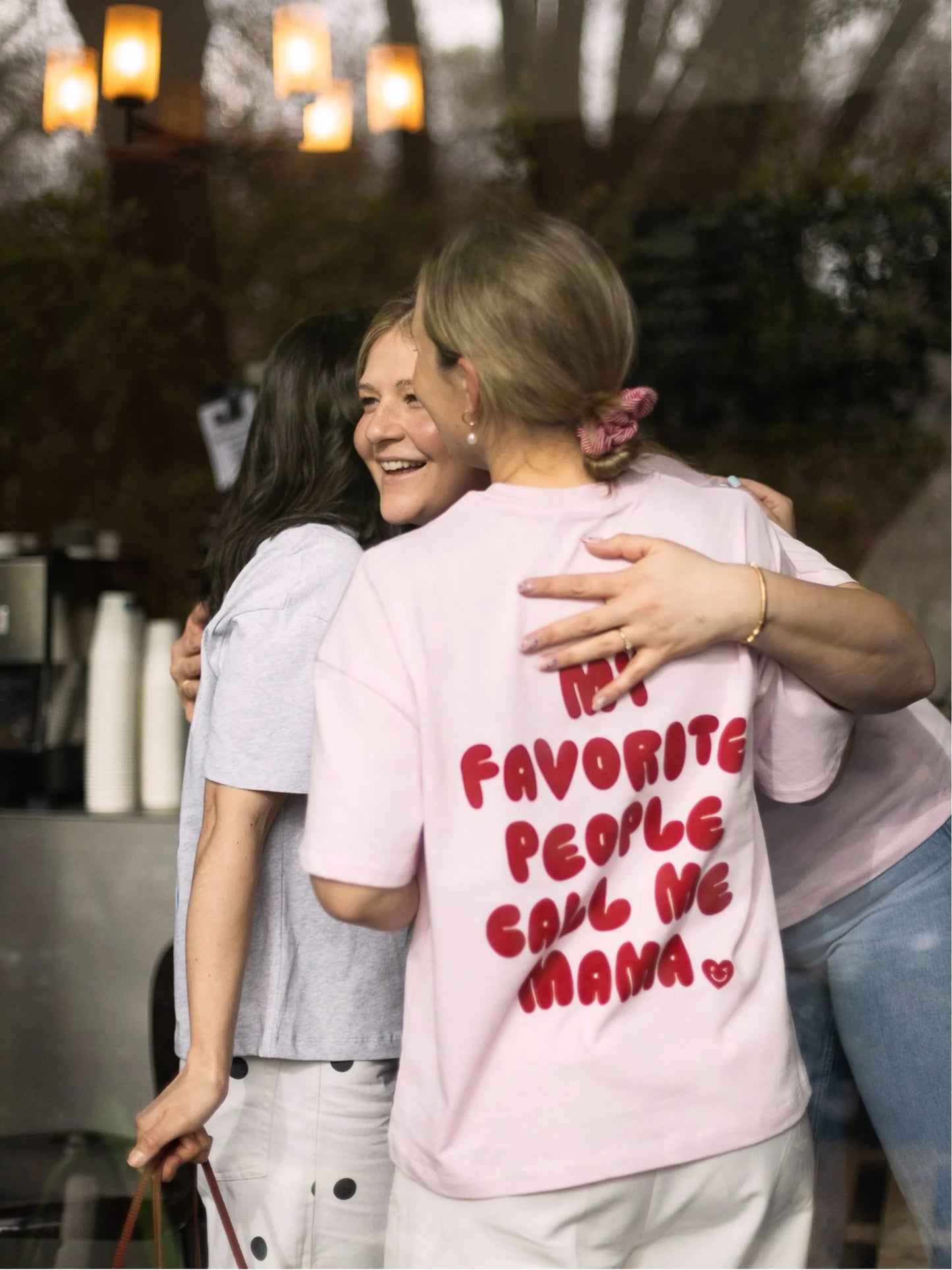 Call me Mama Shirt rosa