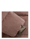Winterjacke Cord rose taupe