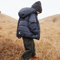 BEANIE OMALAS charocal melange
