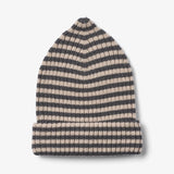 BEANIE MÜTZE charocal melange