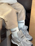 Wollsocken Mini College taupe