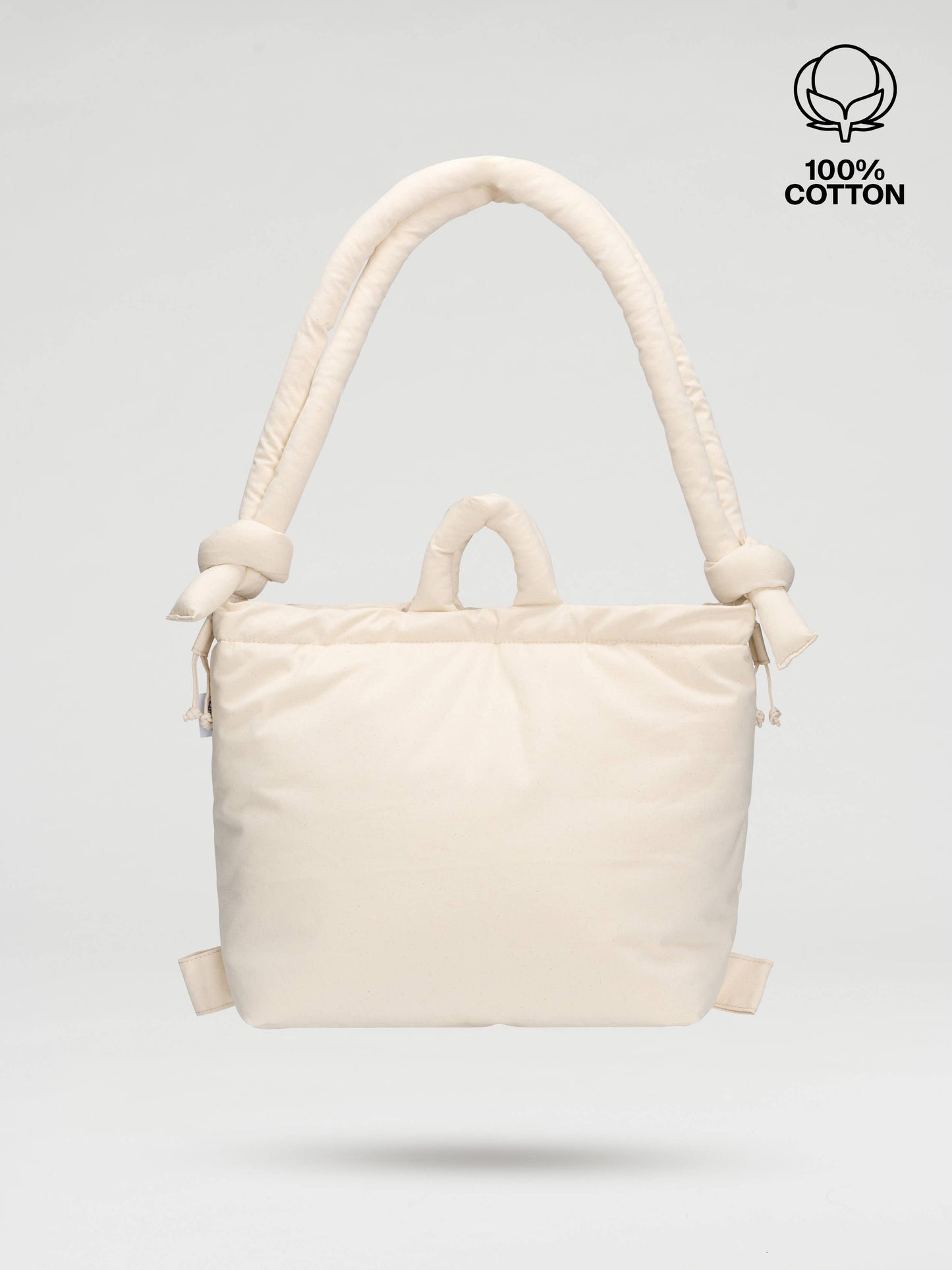 Ona Softbag: Baumwolle Ecru
