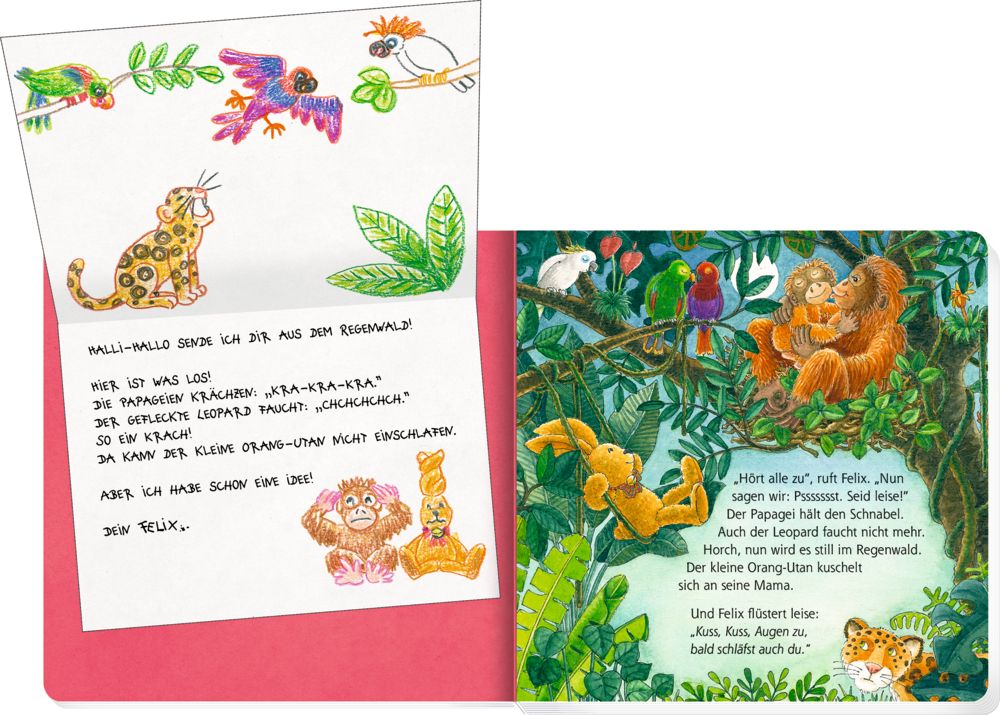 Erste Gutenacht-Briefe von Felix (Pappbilderbuch)