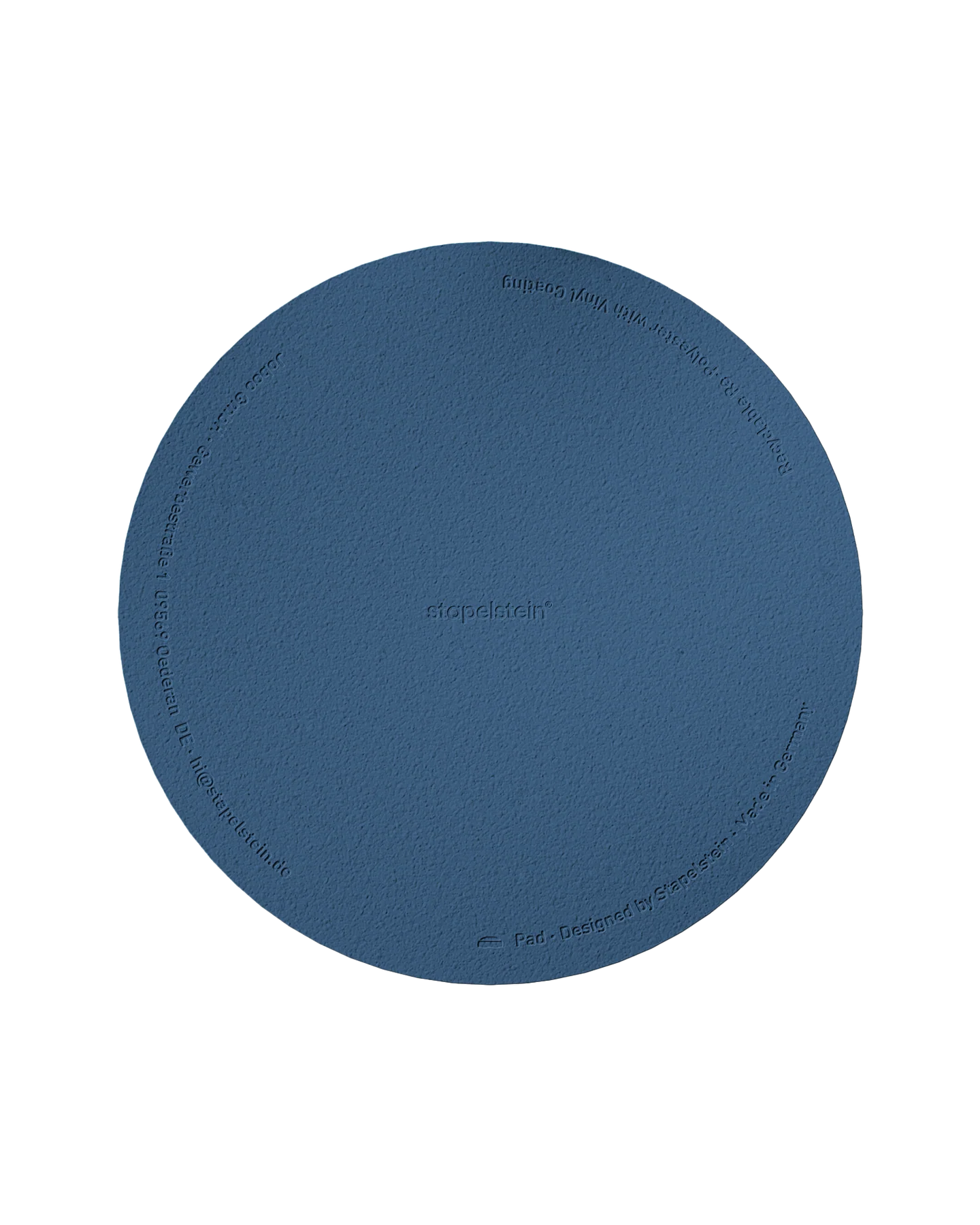 Stapelstein® Pad – Komfort-Auflage & Sitzkissen für dynamisches Sitzen dark blue