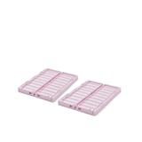 Weston 2er Set Aufbewahrungsboxen small light lavender