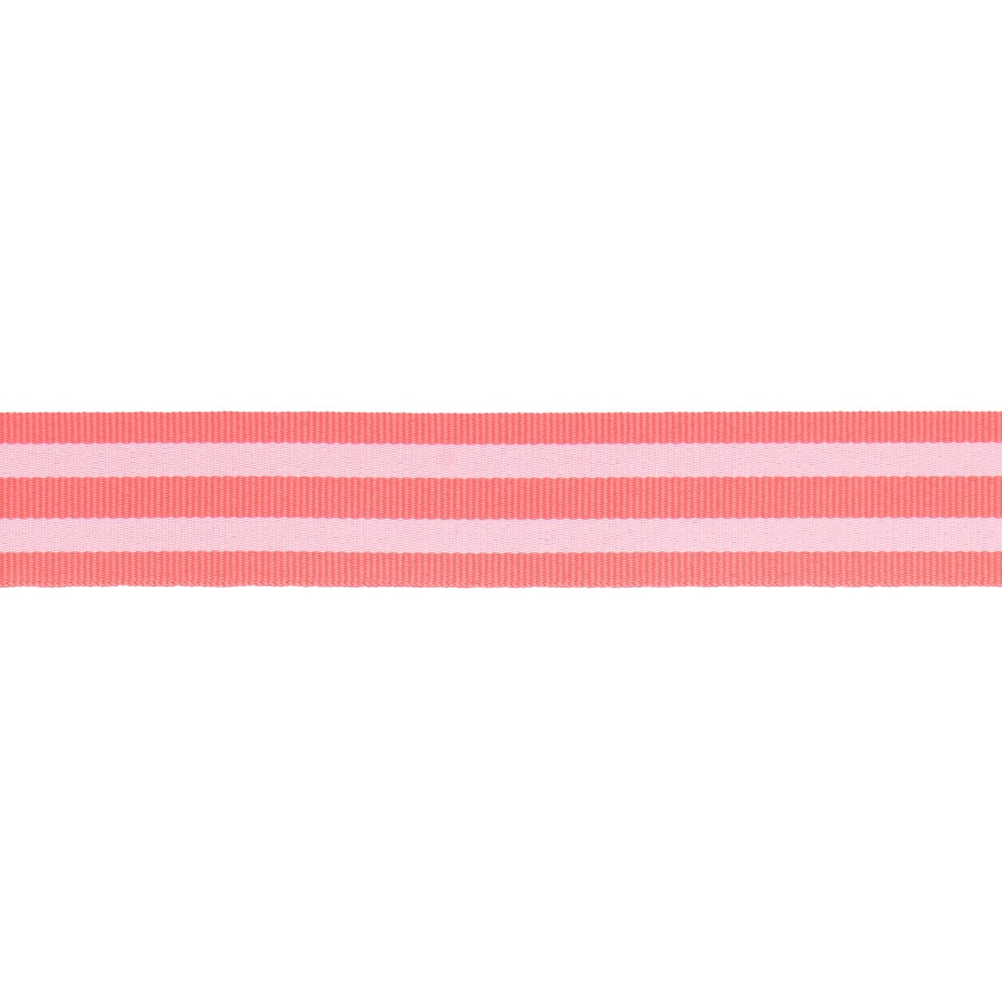 Paper Poetry Webband Duo Streifen neon pink/weiß