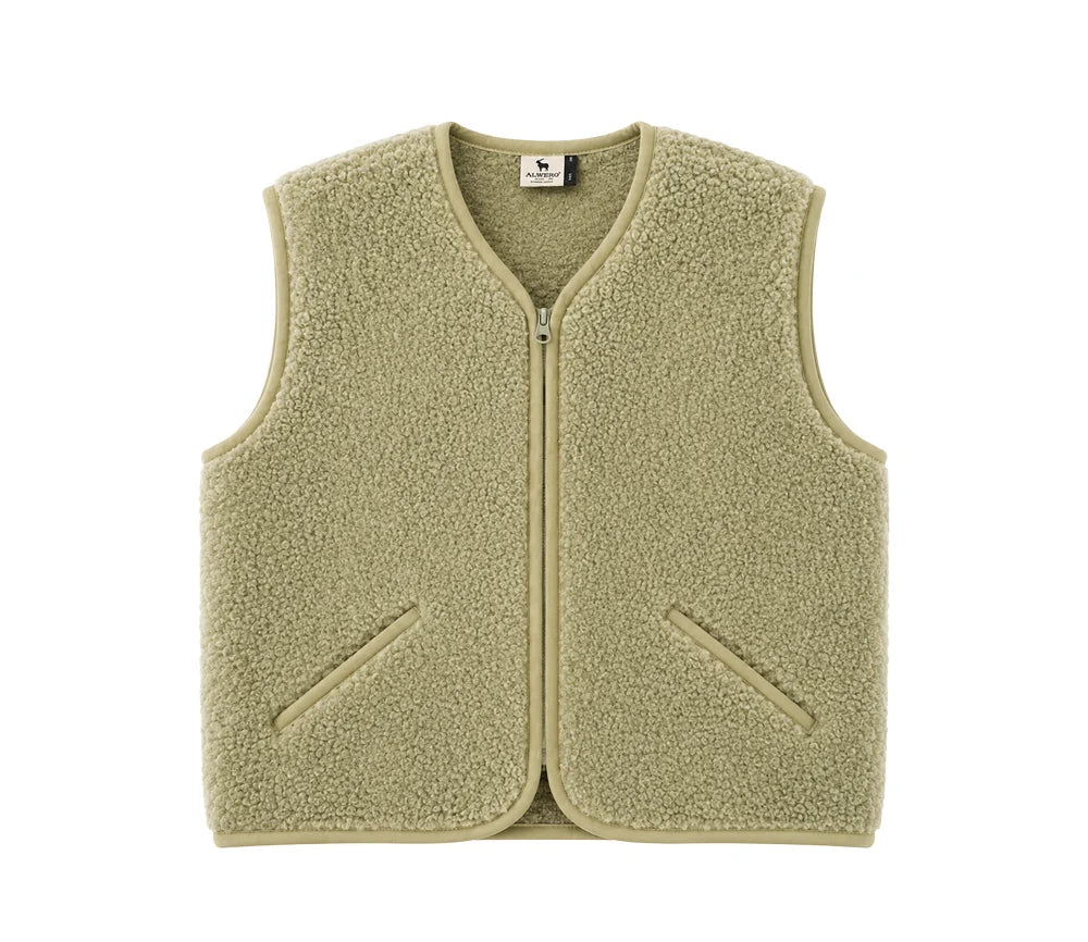 Alwero - Bodywarmer "POS" Junior, PISTACHIO, ultra light