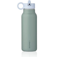 Trinkflasche Falk mit Krokodil Kopf 350ml peppermint/garden green