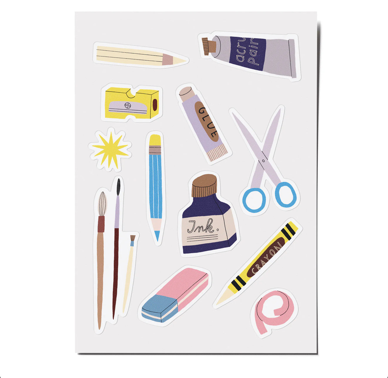Stickerbogen „Schule“ 3 Bögen