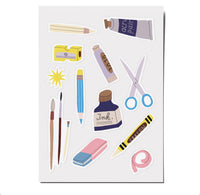 Stickerbogen „Schule“ 3 Bögen