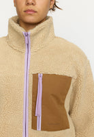 Pocket Teddy Jacke offwhite