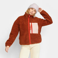 Pocket Teddy Jacke Rust