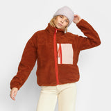 Pocket Teddy Jacke Rust