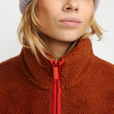 Pocket Teddy Jacke Rust