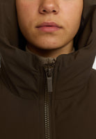 Puffer Jacke darkbrown