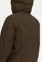 Puffer Jacke darkbrown