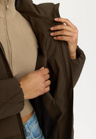 Puffer Jacke darkbrown