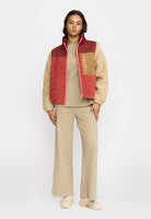 Block Teddy Jacke Rust