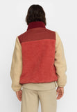 Block Teddy Jacke Rust