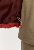 Block Teddy Jacke Rust