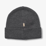BEANIE OMALAS charocal melange