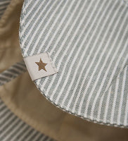 Sonnhut mit Schirm stripe desert sage