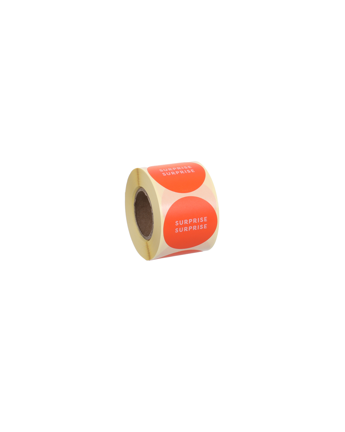 5x Aufkleber Suprise Suprise Blutorange