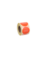 5x Aufkleber Suprise Suprise Blutorange