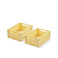 Weston 2er Set Aufbewahrungsboxen small lemonade