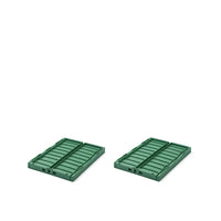 Weston 2er Set Aufbewahrungsboxen small dusty ivy