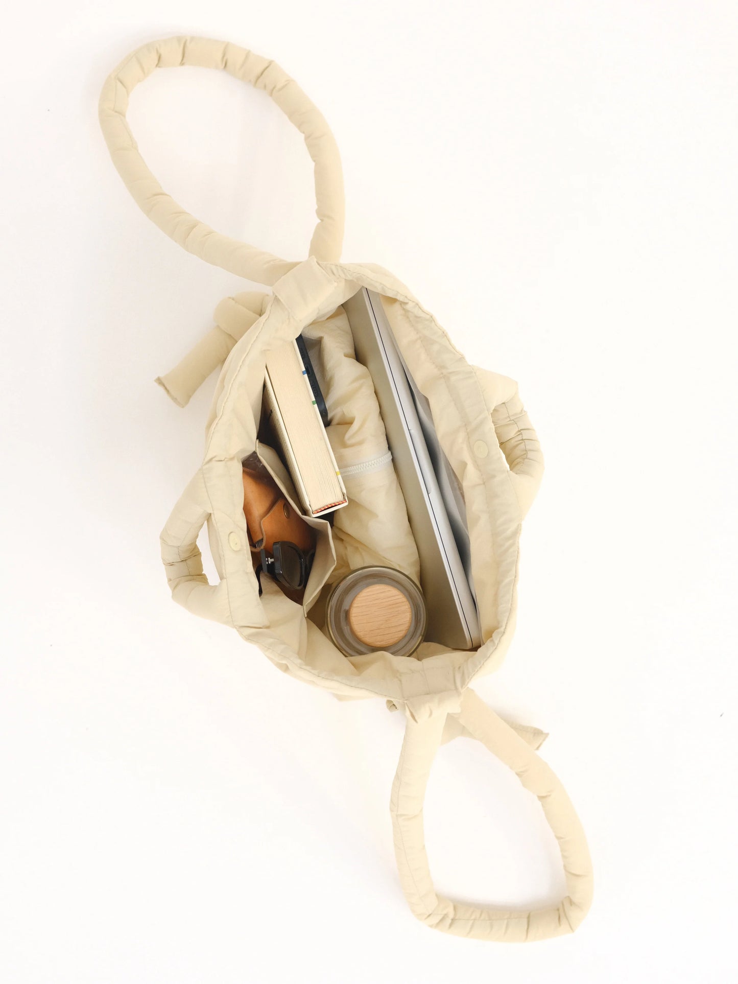 Ona Softbag: Baumwolle Ecru