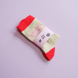 Schulkind-Socken / rosa: Größe 31–34
