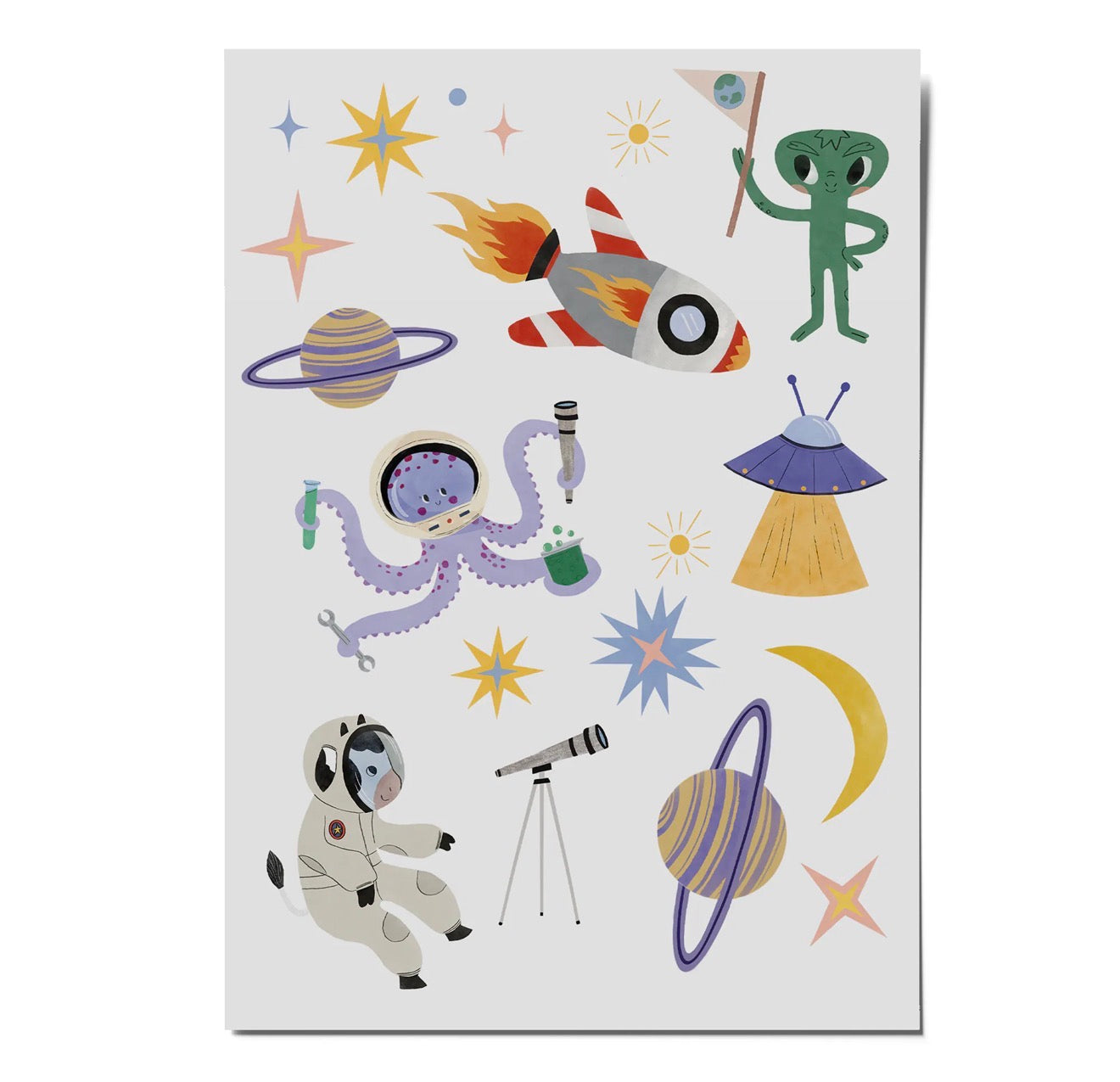 Kindertattoo Space