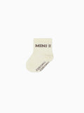 Wollsocken Mini College taupe