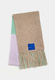 Schal bunt Turquoise