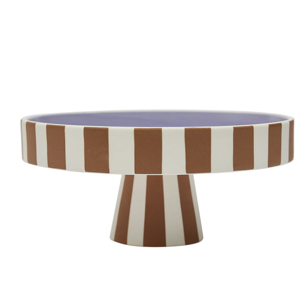 Tablett Toppu caramel/lavender