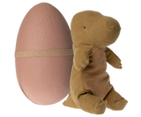 Gantosaurus im Ei, Medium - Dunkles Ocker