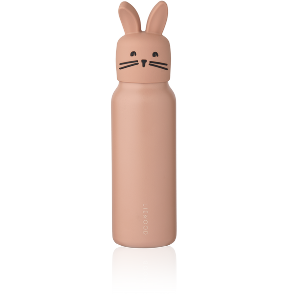 Trinkflasche Falk mit Hasen Kopf 350ml tuscany rose