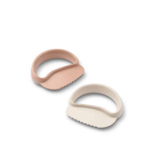 Kindersicherer Küchencutter Riven 2er Pack pale tuscany/sandy