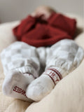 Socken „Hey Baby“ burgundy