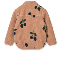 Fleecejacke Nolan Pile berry/pale tuscany