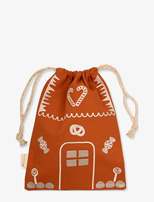 Geschenkbeutel Lebkuchenhaus