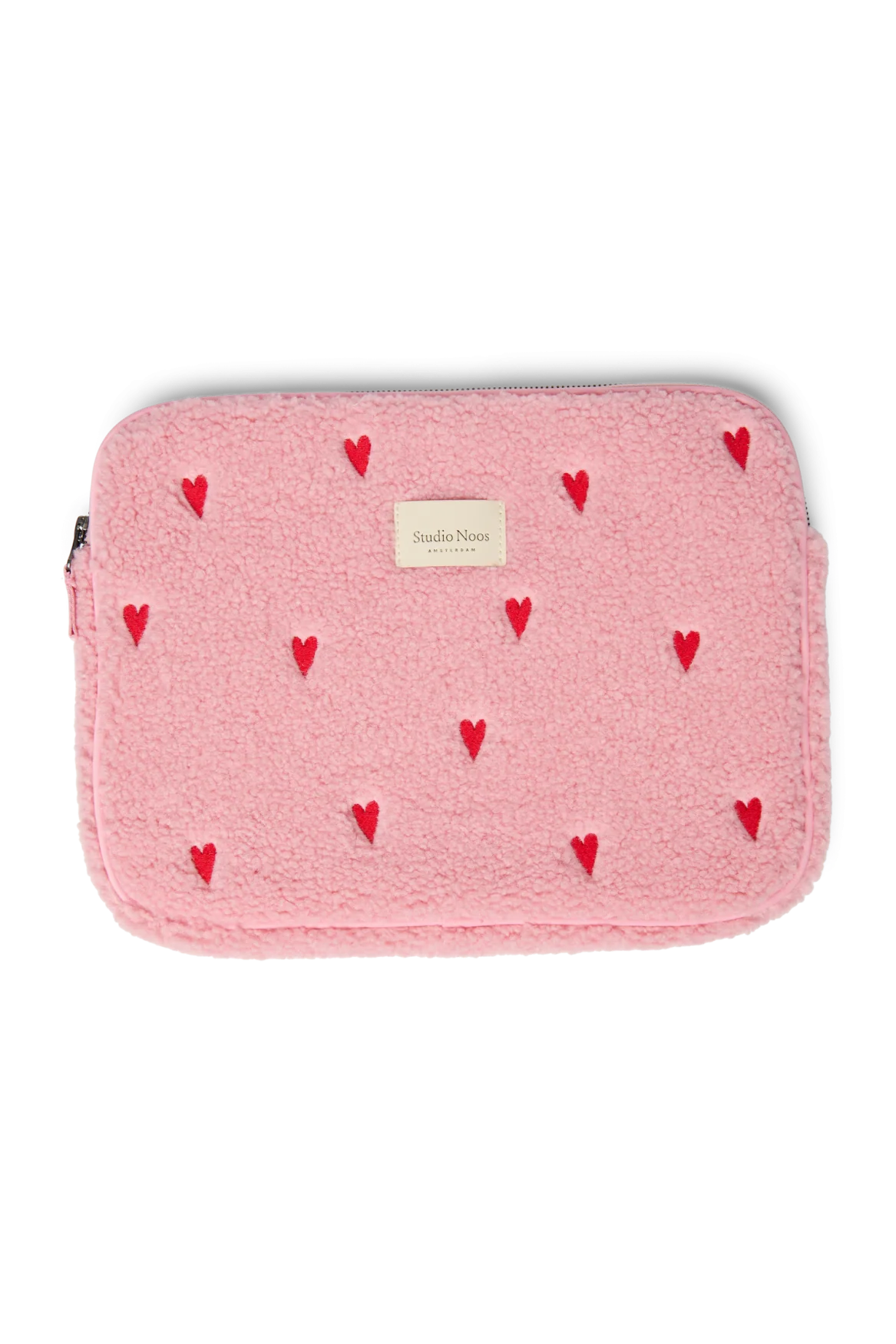 Laptoptasche Teddy hellrosa Herzen 13inch