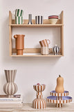 Schale Toppu large caramel/lavender