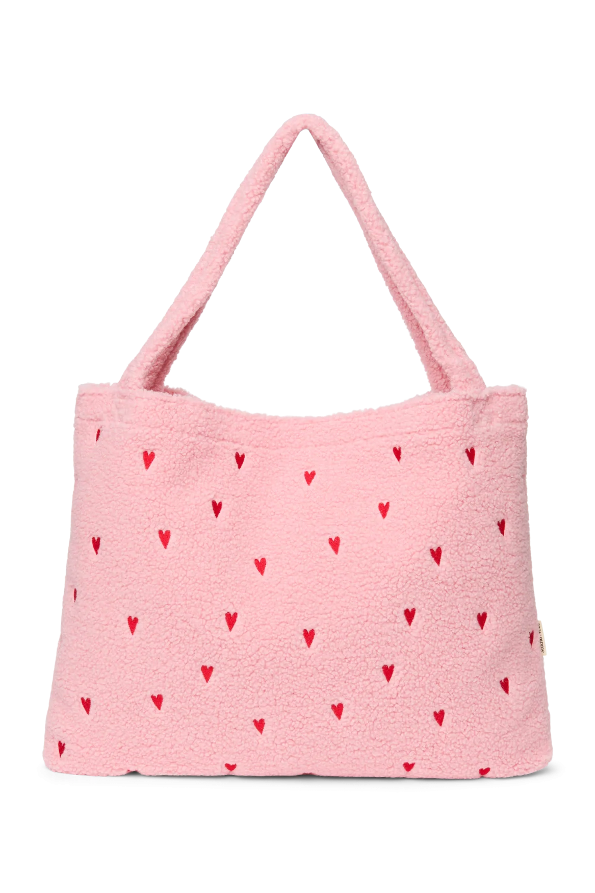 Der Klassiker Mom Bag Teddy hellorsa Herzen
