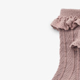 Wollspitze Socken Nora dry rose