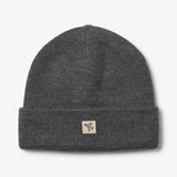 BEANIE OMALAS charocal melange