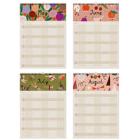 Familienkalender:„PONYS U. PICKNICK“ 2026 INKL. POSTER + 88 STICKER